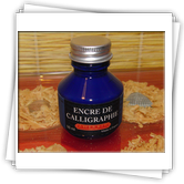 50 ml blaue Kalligrafie-Tinte